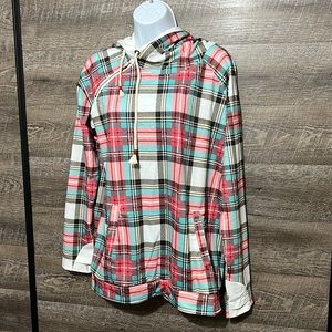 Double hooded sweatshirt